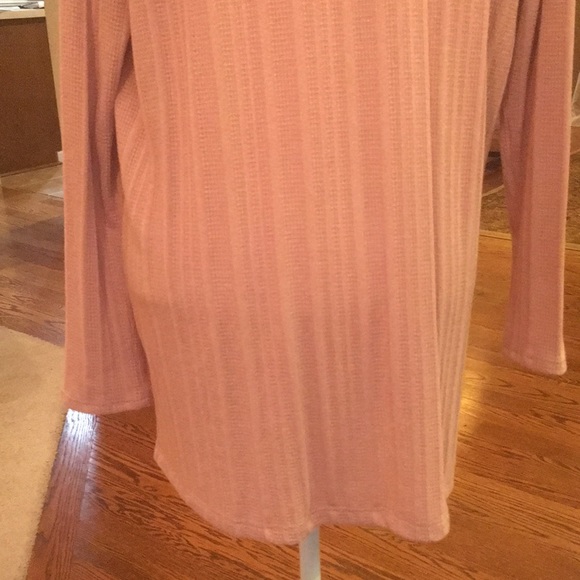 Staccato LS Lightweight Dusty Rose Cardigan - Picture 9 of 12